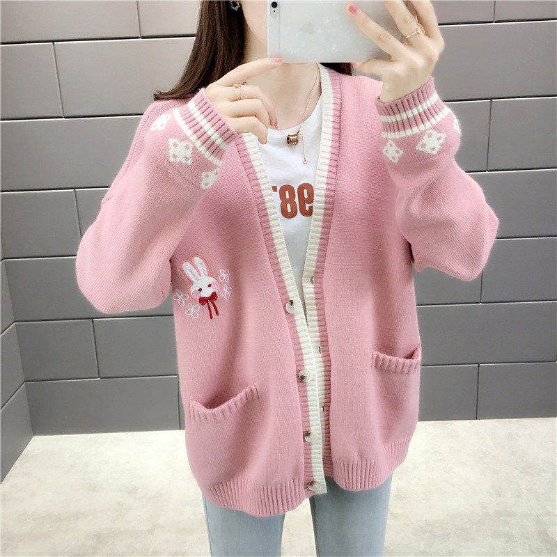 Autumn sweater coat PL20828