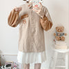 Cute embroidered shirt PL51270