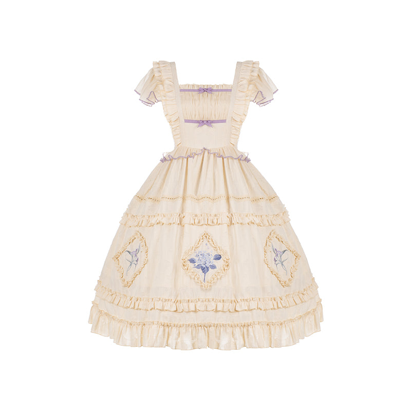 lolita embroidered dress PL52519