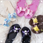 cute cartoon bow slippers  PL52372