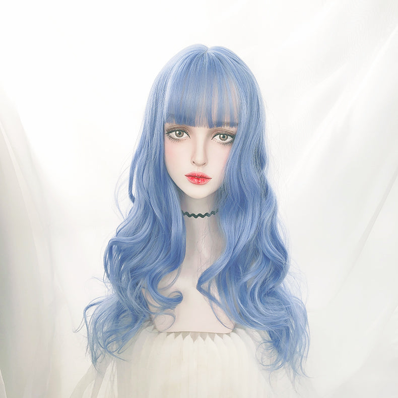 Harajuku Light Blue Long Wig PL51483
