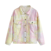 Gradient denim jacket PL51441