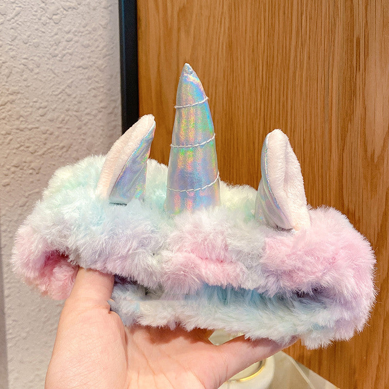 cute colorful unicorn headband  PL52300