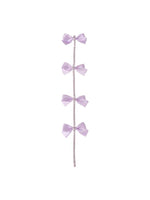 Cute purple bow hairpin PL52021