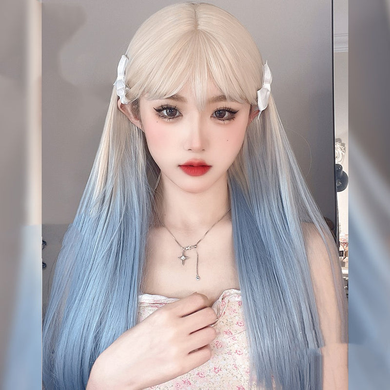Lolita Gradient Long Straight Hair Wig PL51701