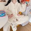 Cute Rabbit Ear Pajamas Two-Piece Set  PL52804