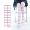Lolita striped over-the-knee socks PL51361