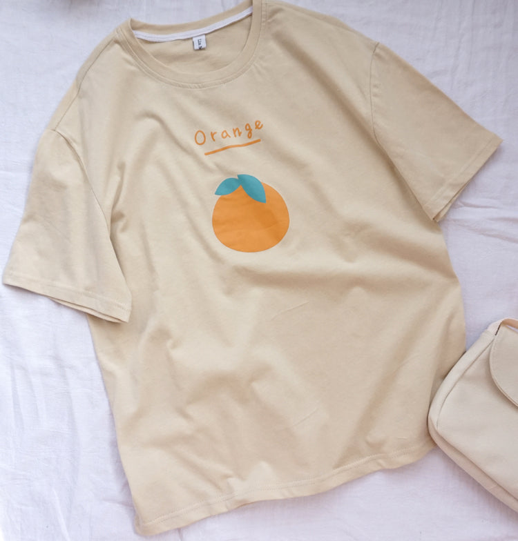 Orange Summer T-Shirt PL10199