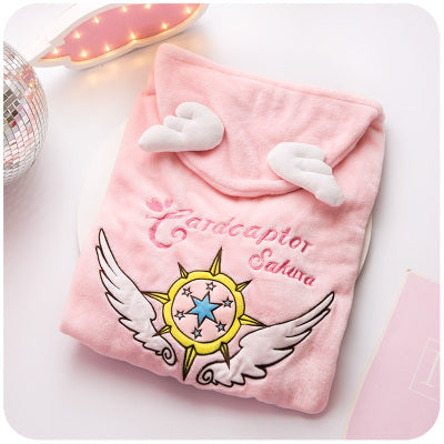 Pink cute blanket PL50006