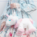 Cute unicorn shoulder bag doll PL51352