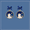 Lolita Rabbit Cat Stud Earrings  PL52558