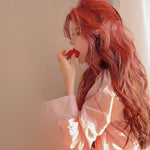 RED LONG CURLY HAIR  PL52623