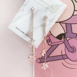 Pink cherry blossom earrings   PL50814