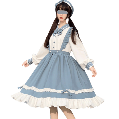 lolita long sleeve dress  PL50863