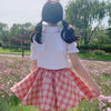 Cute Plaid Skirt PL51528