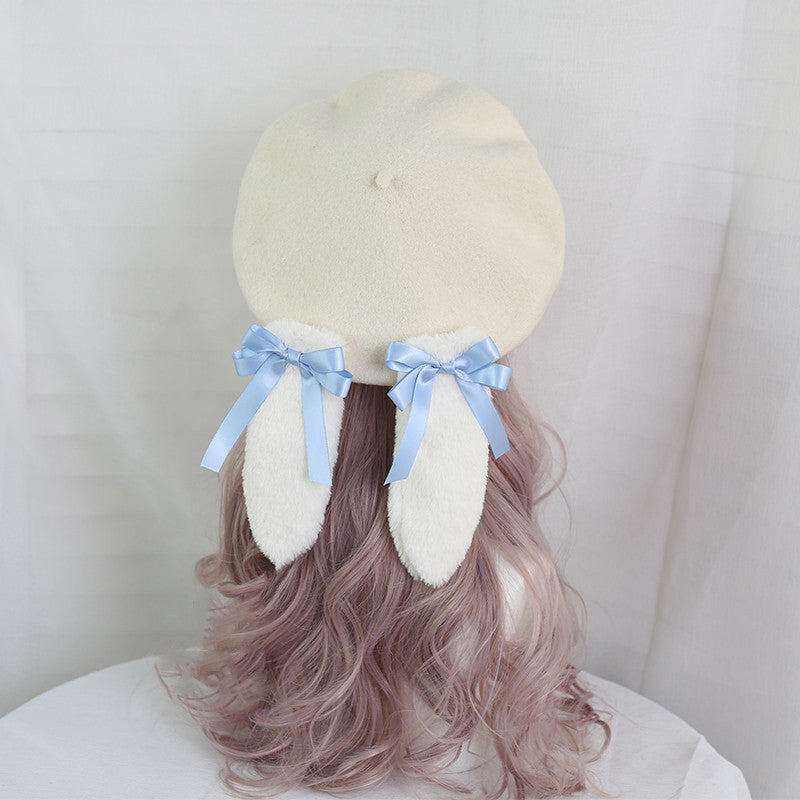 Bunny ear beret PL50715