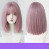 Pink Short Straight Hair Wig  PL52579