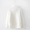 High collar milk box sweater PL20857