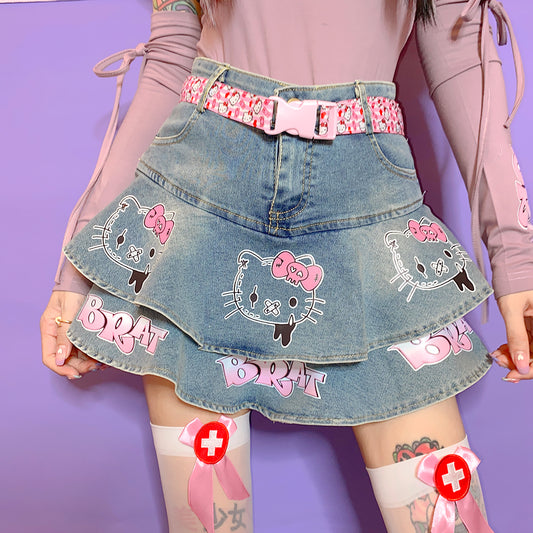 Cute cartoon skirt PL51490