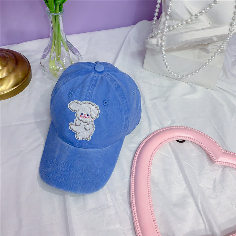 Bear embroidery baseball cap PL21093