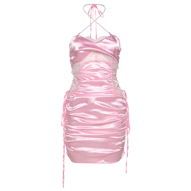 Lace suspender dress PL51962