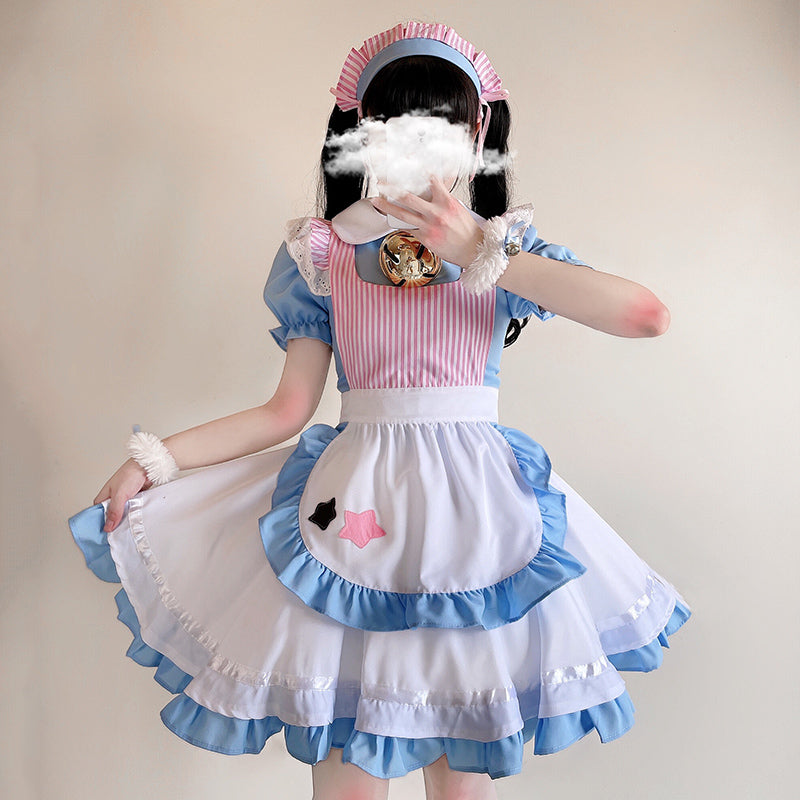 Cute Lolita Maid Costume PL51696