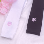 Sakura embroidered socks (two pairs) PL21256