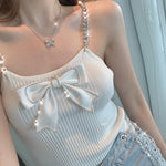 Bow tie sling top PL52032