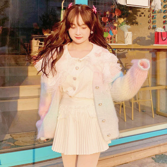 Rainbow Cardigan Sweater  PL52791
