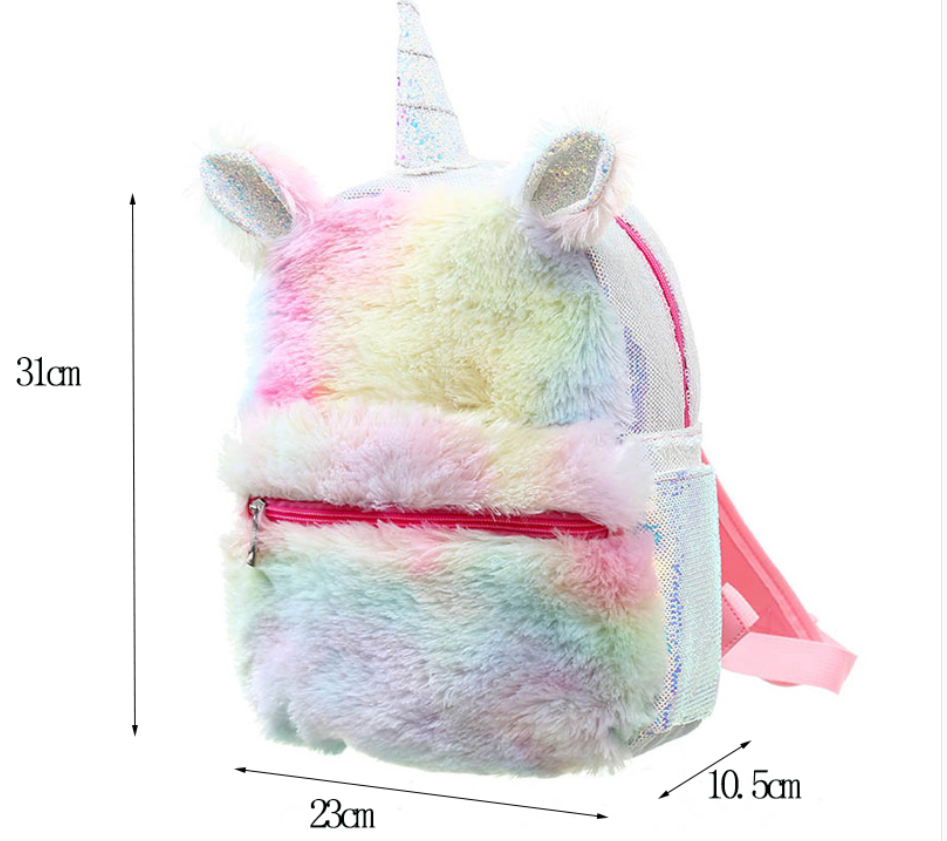 Lolita Unicorn Plush Backpack      PL20141