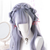 Lolita purple gray wig PL20262