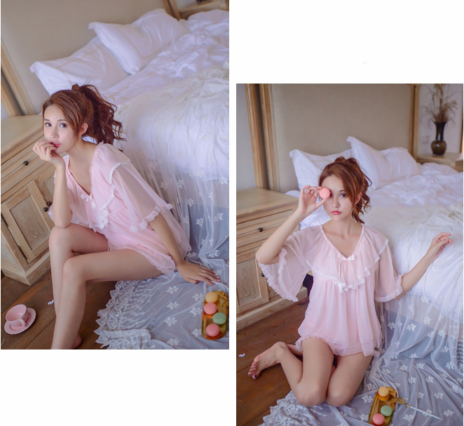 Lolita V-neck pajamas set PL20327