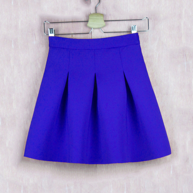 High waist puff skirt PL20525