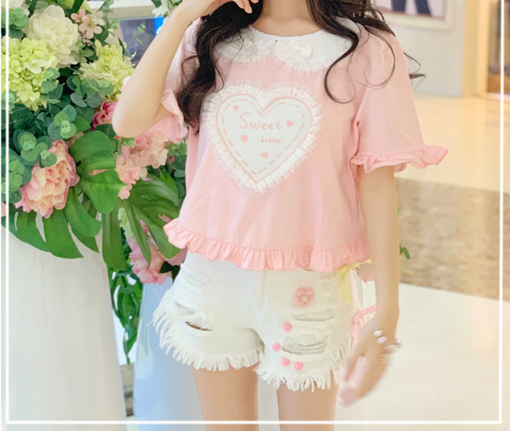 Kawaii pink shorts PL10335