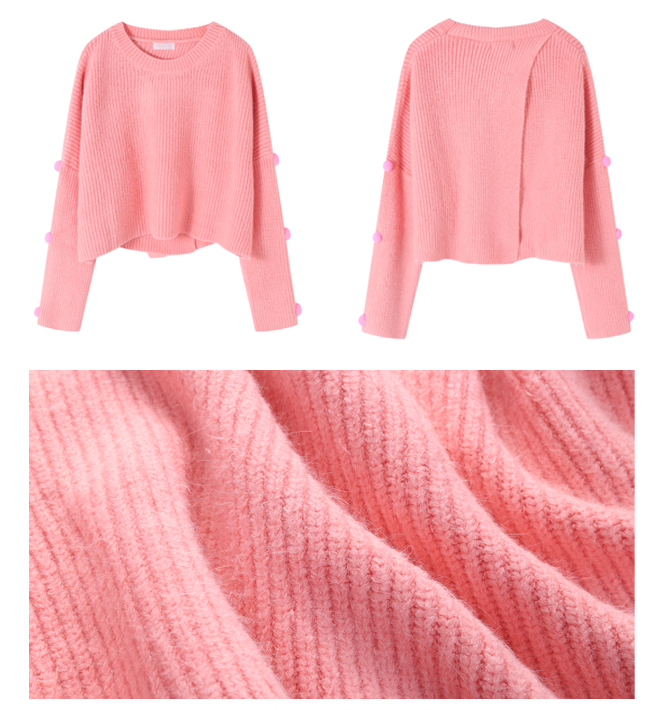 College style short sweater PL10339