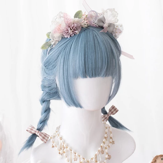 "Haysea" blue wig PL20946