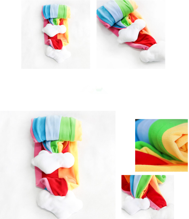 Pastelloves rainbow scarf PL20959