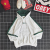Couple letter embroidery hooded sweater PL21041