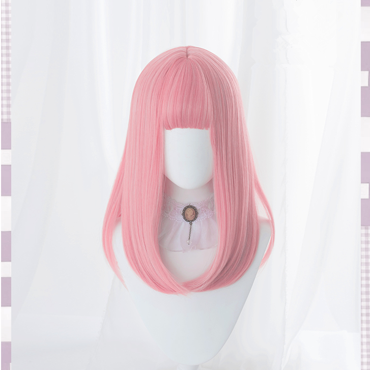 Milk pink wig PL50094