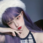 Purple cute wig PL50141