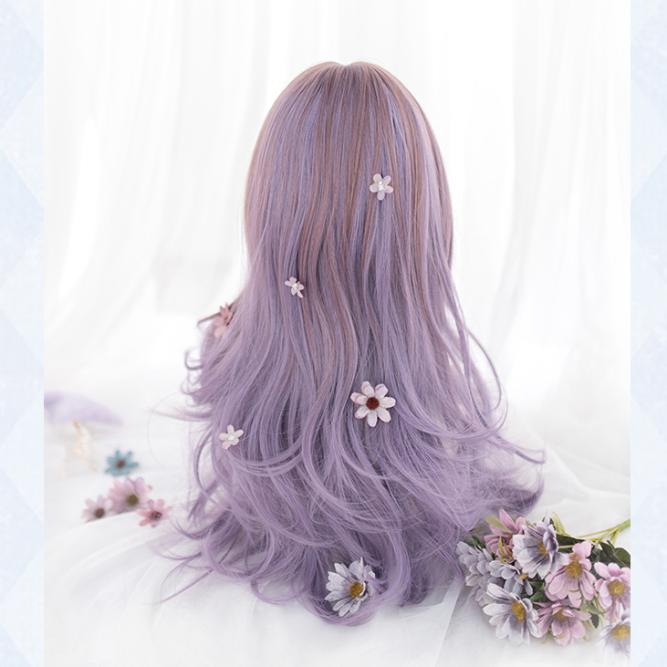 Purple gradient wig PL50463