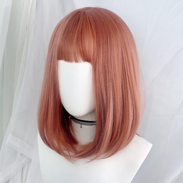 Cute mid-length wig PL50720