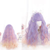 Cute long curly wig PL50910