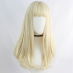 Light blonde wig PL51037