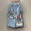 Cute rabbit suspender dress PL50263
