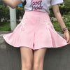 Bowknot high waist pleated skirt PL51515