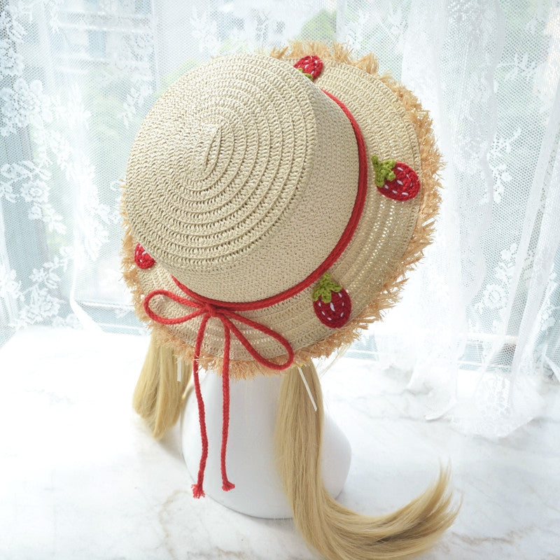 Cute strawberry hat PL50162