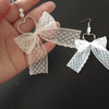 Lace bow earrings PL50173