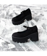 Japanese Lolita retro platform shoes PL10353