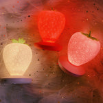 cute strawberry night light PL50680